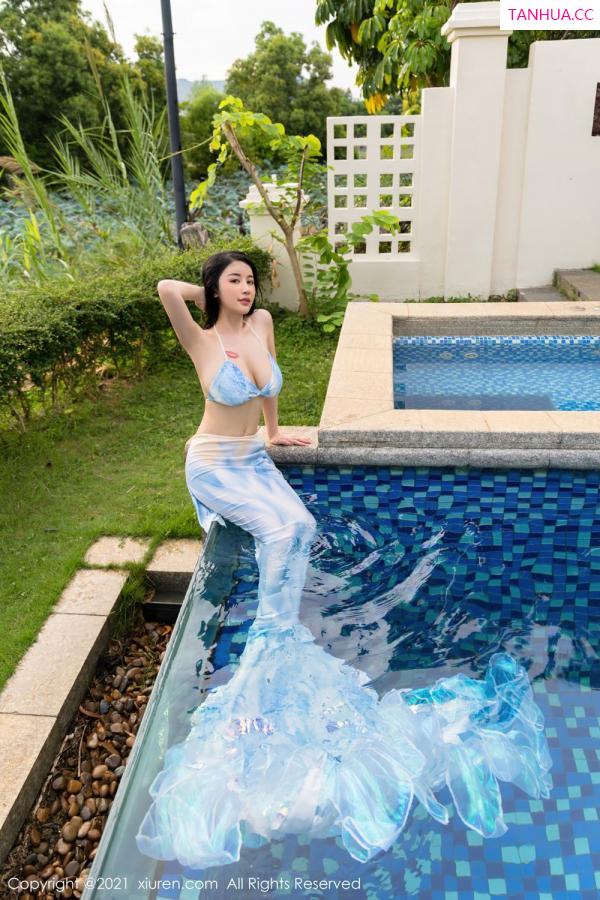 美七Mia  美七Mia泳池系列 绚丽美人鱼服饰第9张图片